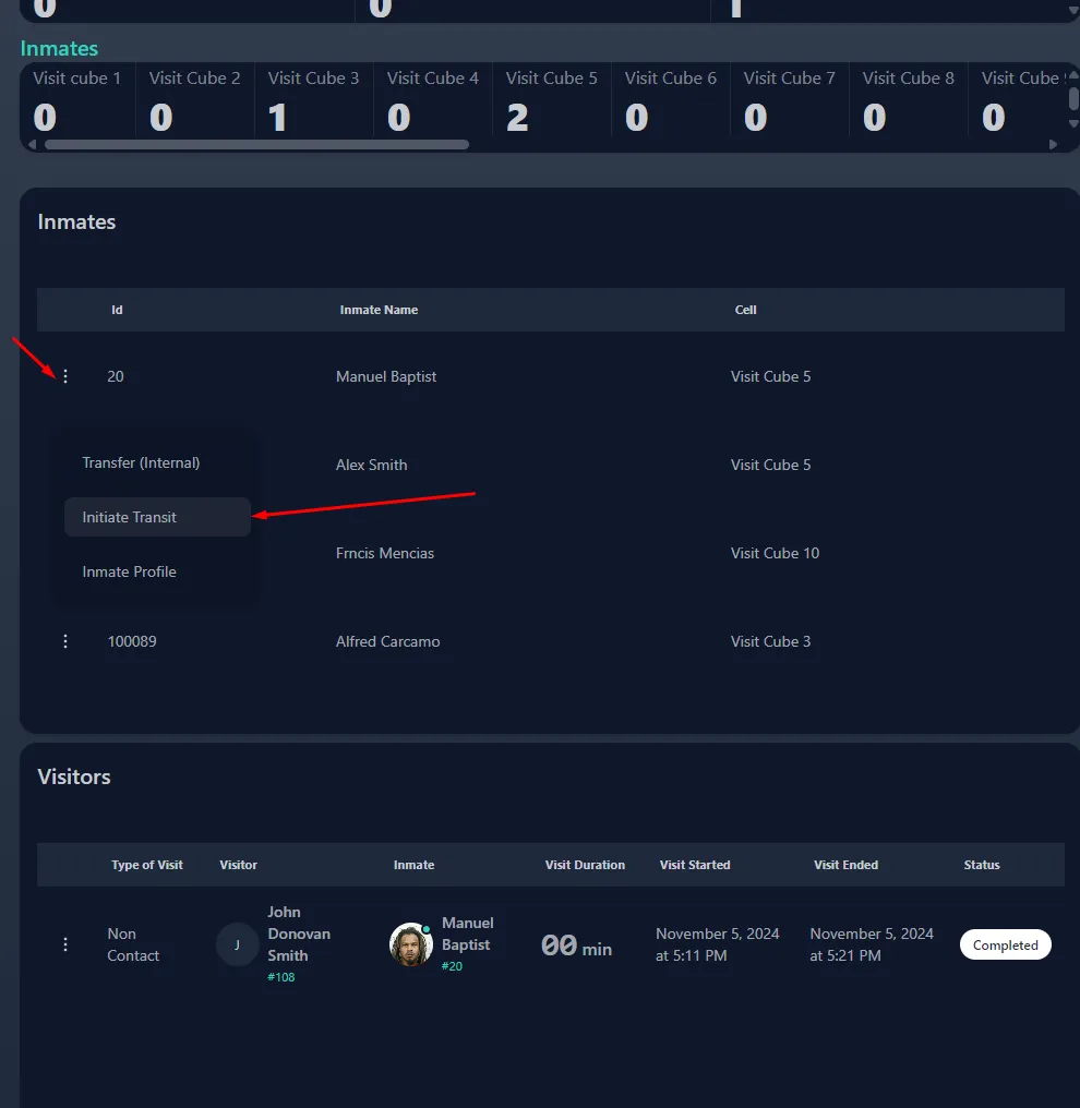 Visitbox Duration End Inmate