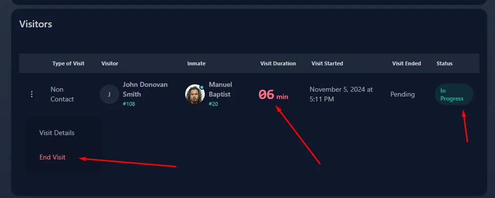 Visitation Visitbox Duration End